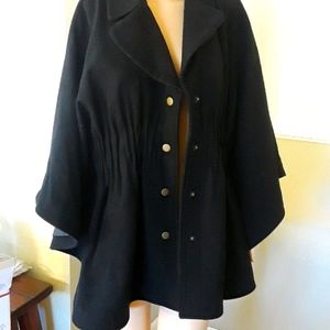 HILARY RADLEY wool cape